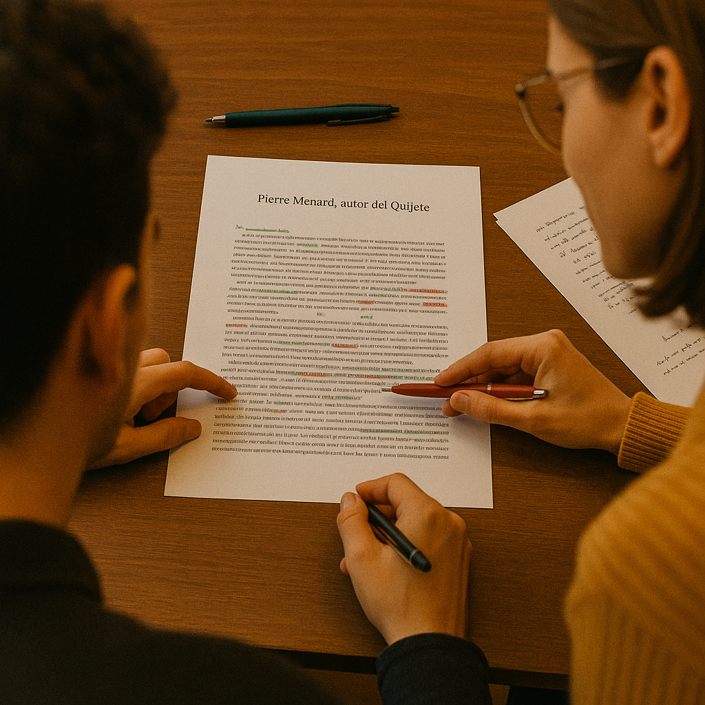 corrección de estilo corrección de estilo